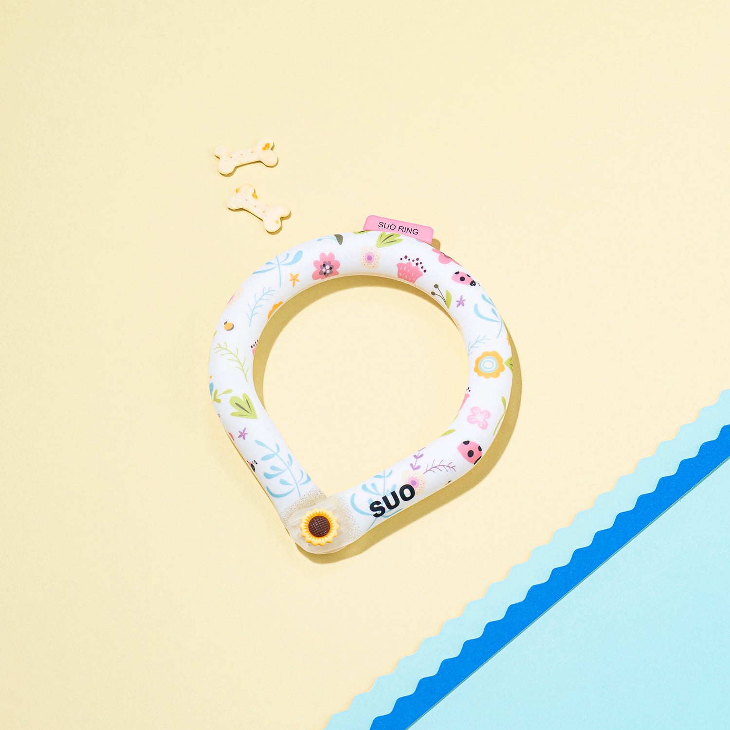 デコレ SUO RING for pets 18°ICE ボタン付