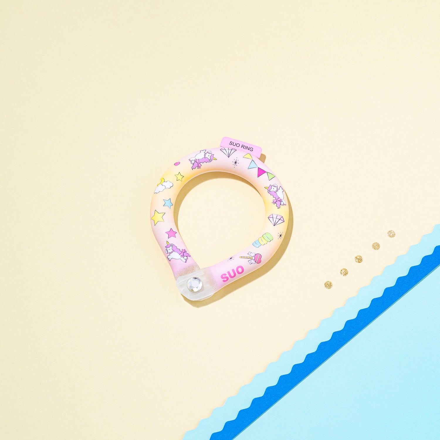 デコレ SUO RING for pets 18°ICE ボタン付