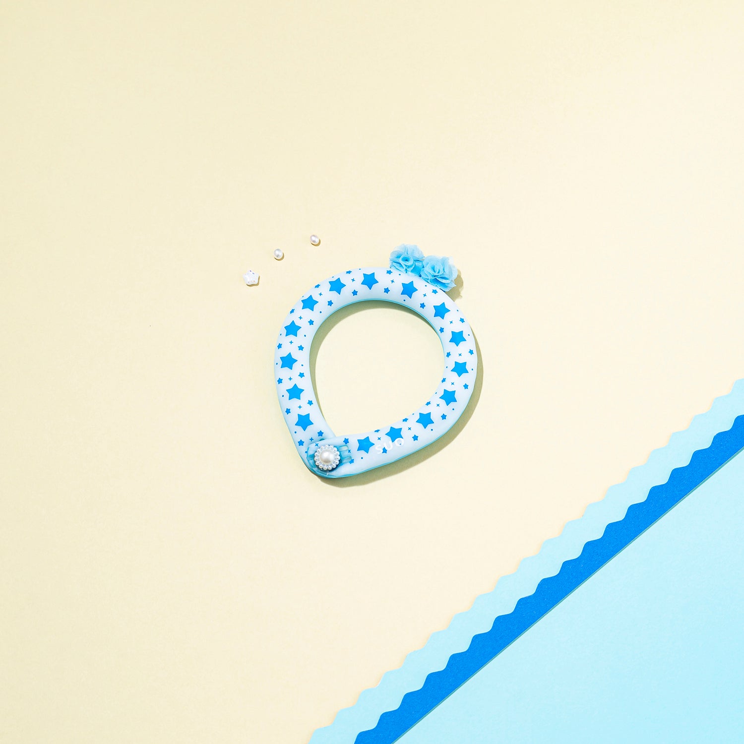 デコレ SUO RING for pets 28°ICE star ボタン付