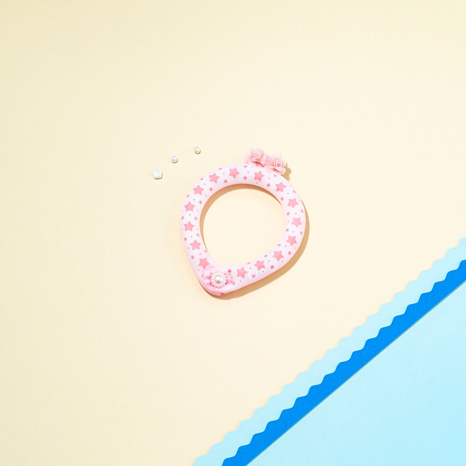 デコレ SUO RING for pets 28°ICE star ボタン付