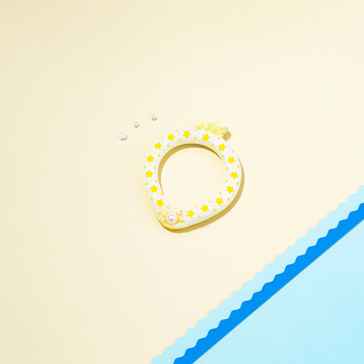 デコレ SUO RING for pets 28°ICE star ボタン付