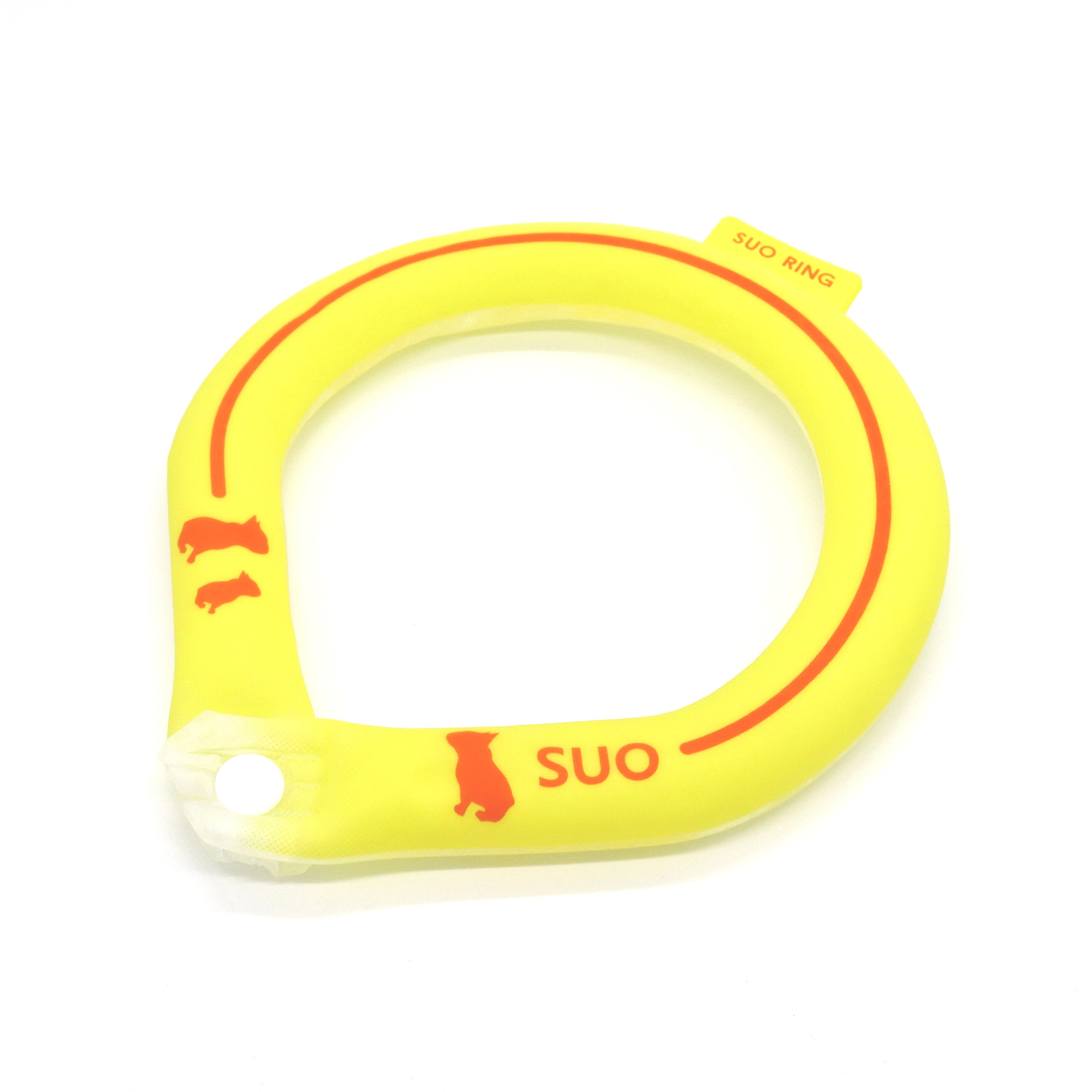 SUO RING for dogs 28°ICE line ボタン付