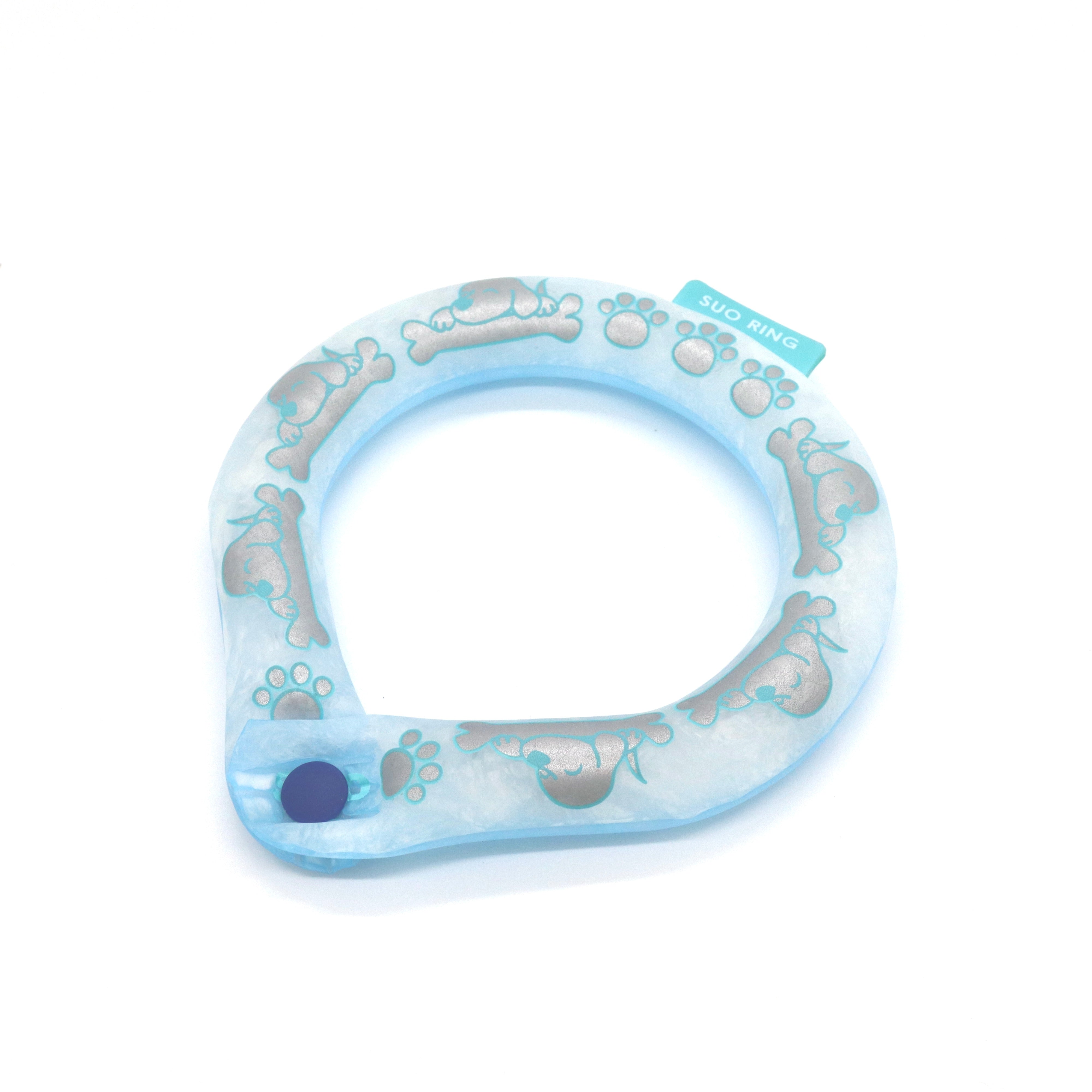 SUO RING for dogs 犬柄 reflector ボタン付