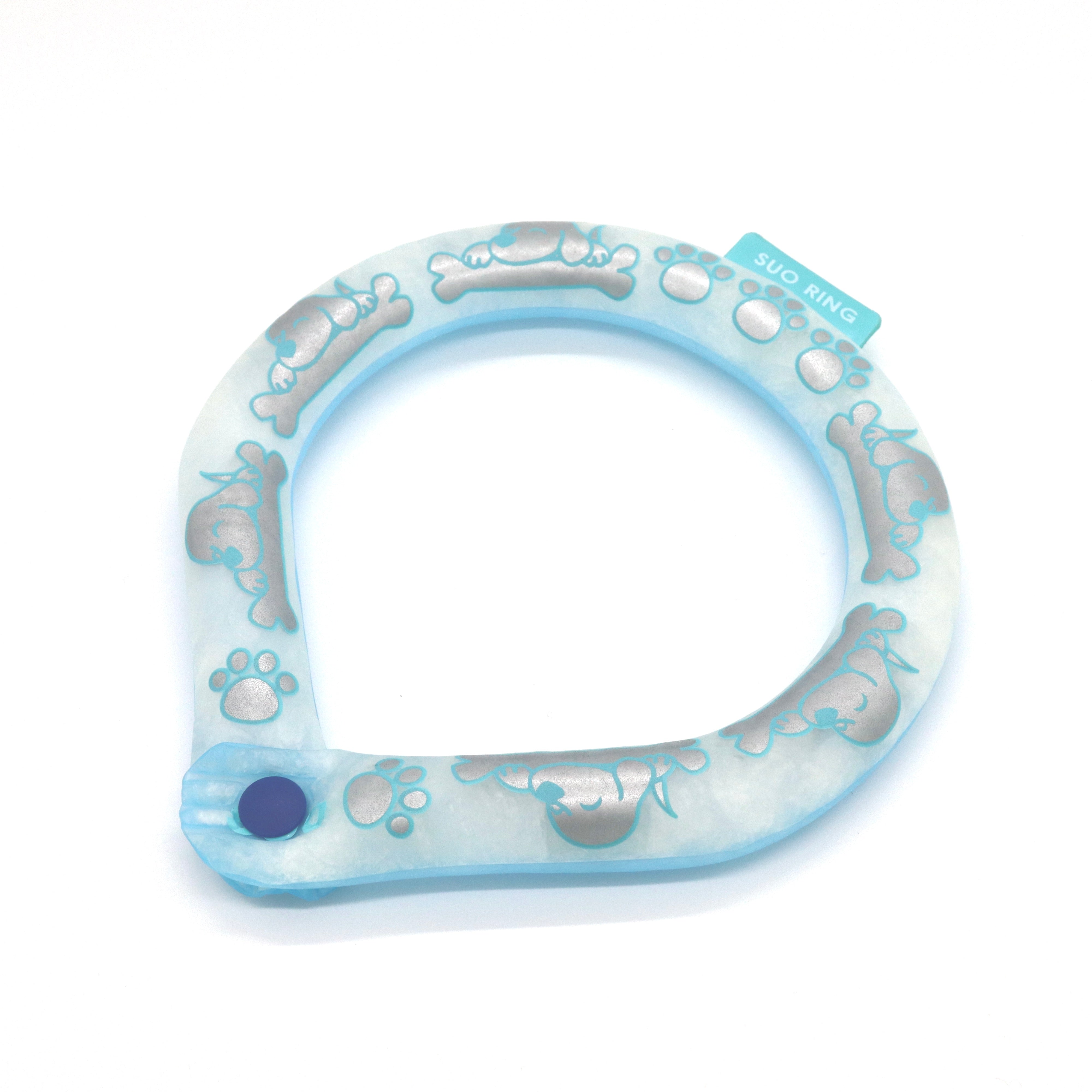 SUO RING for dogs 犬柄 reflector ボタン付