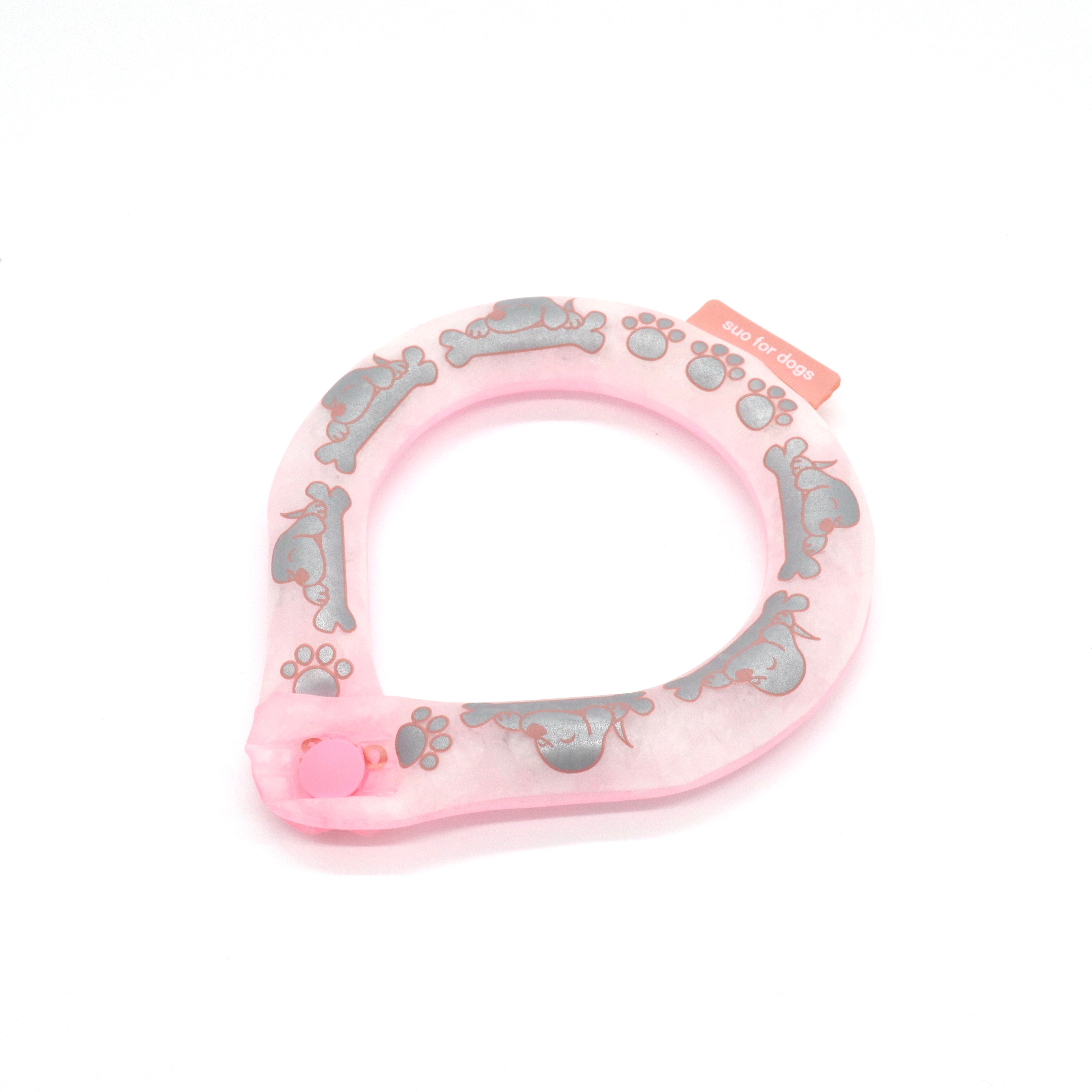 SUO RING for dogs 犬柄 reflector ボタン付