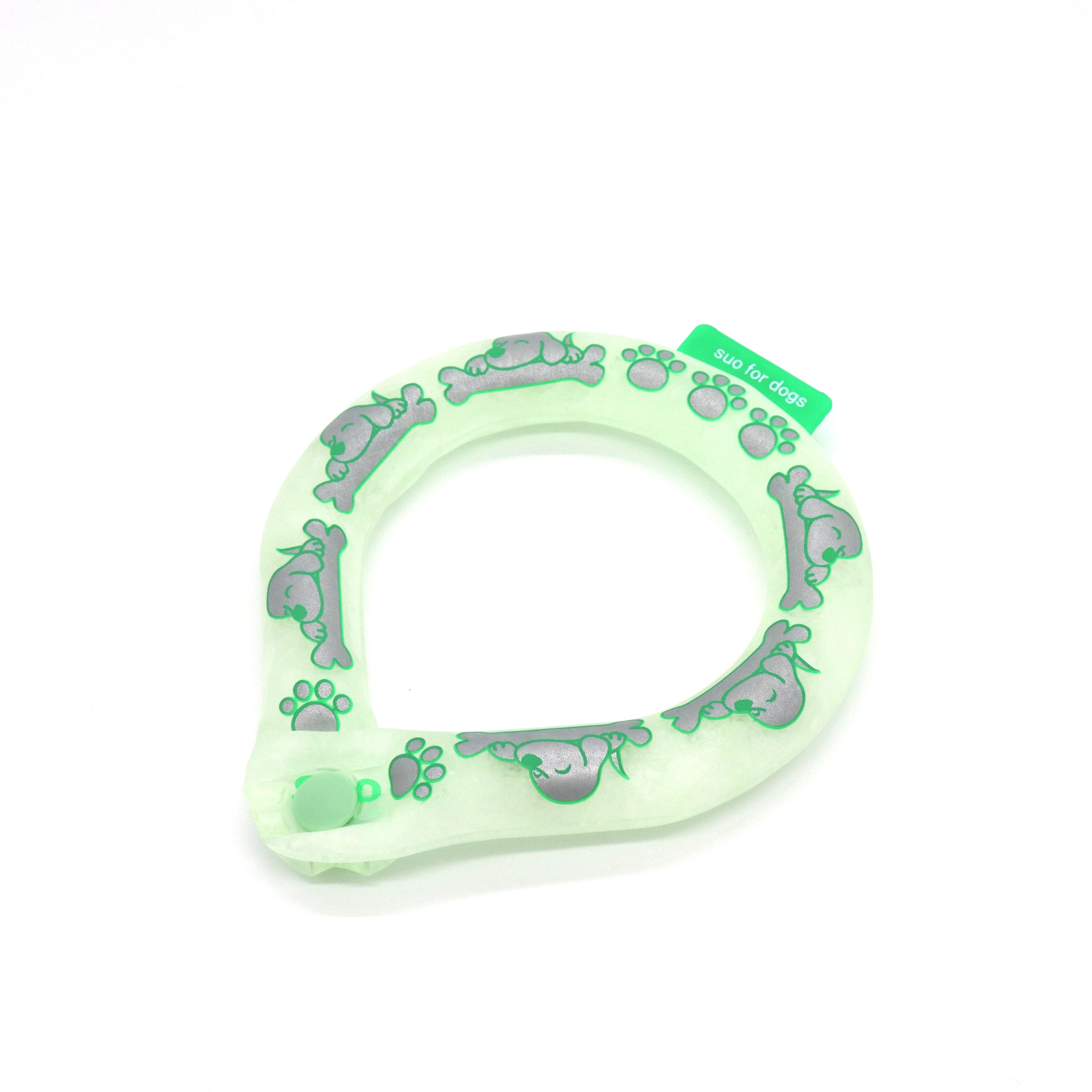 SUO RING for dogs 犬柄 reflector ボタン付