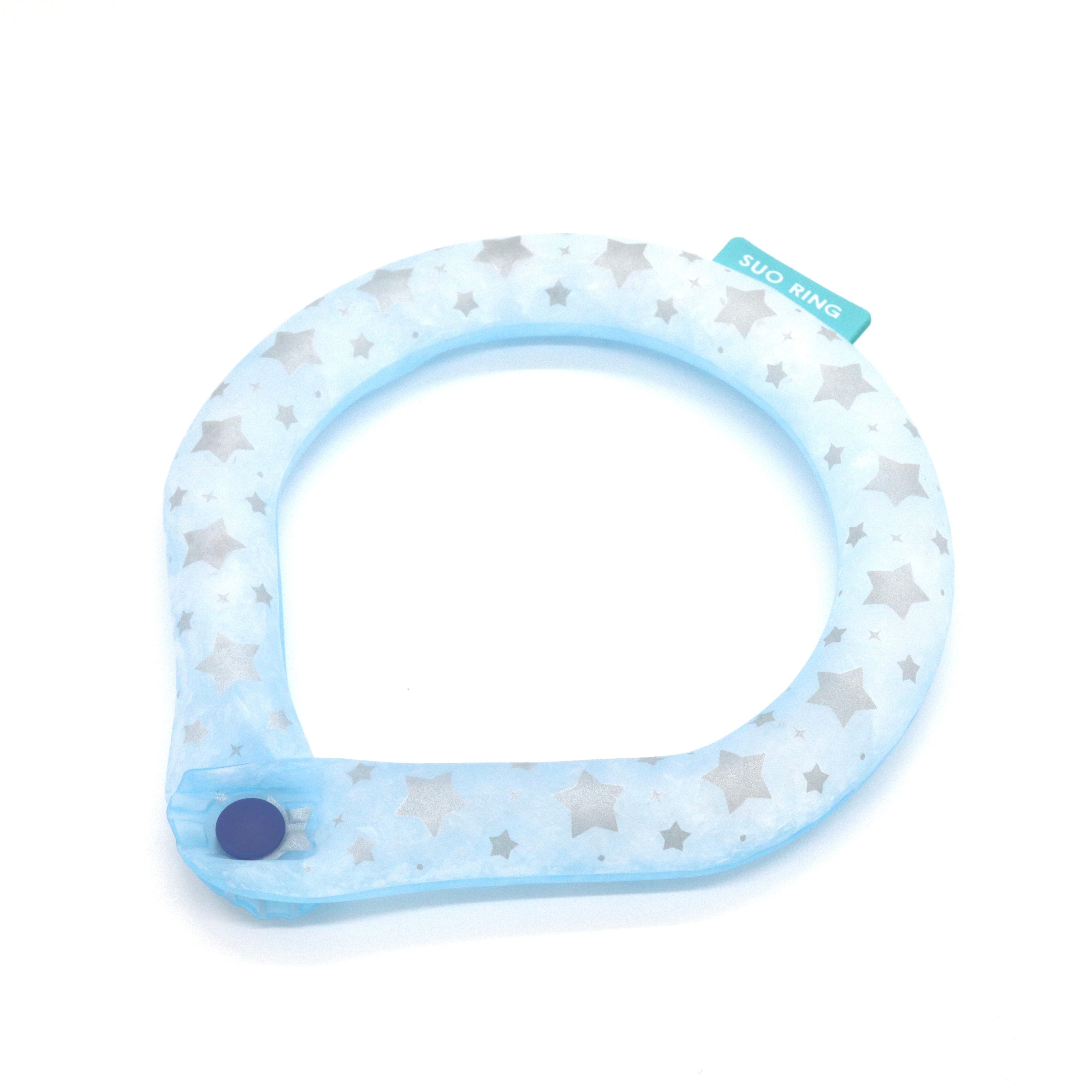 SUO RING 28°ICE for dogs star ボタン付