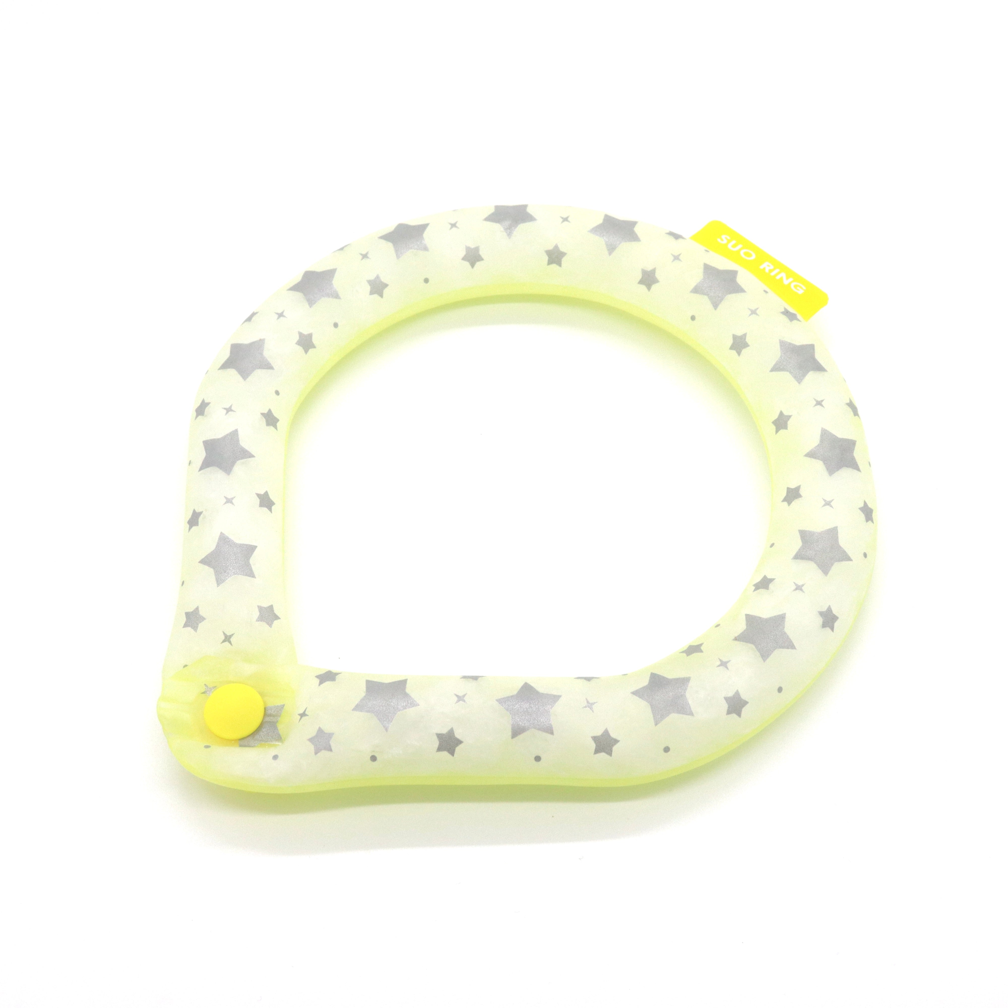 SUO RING 28°ICE for dogs star ボタン付