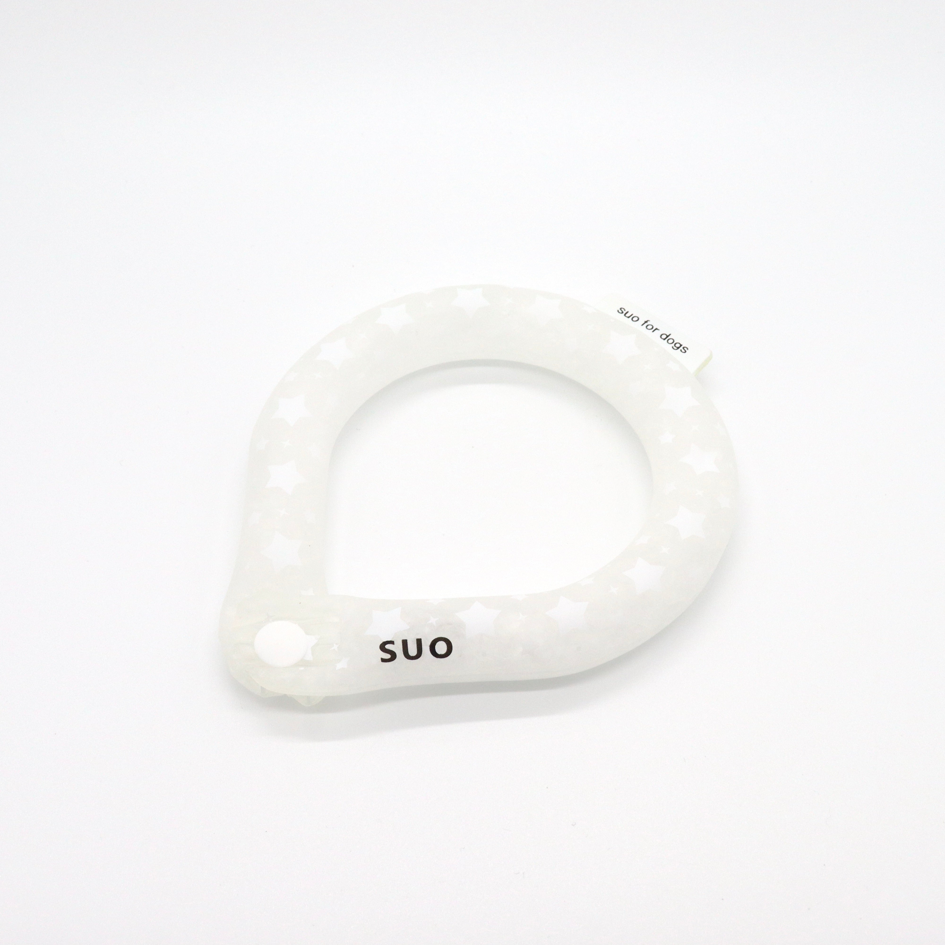 SUO RING 28°ICE for dogs star ボタン付