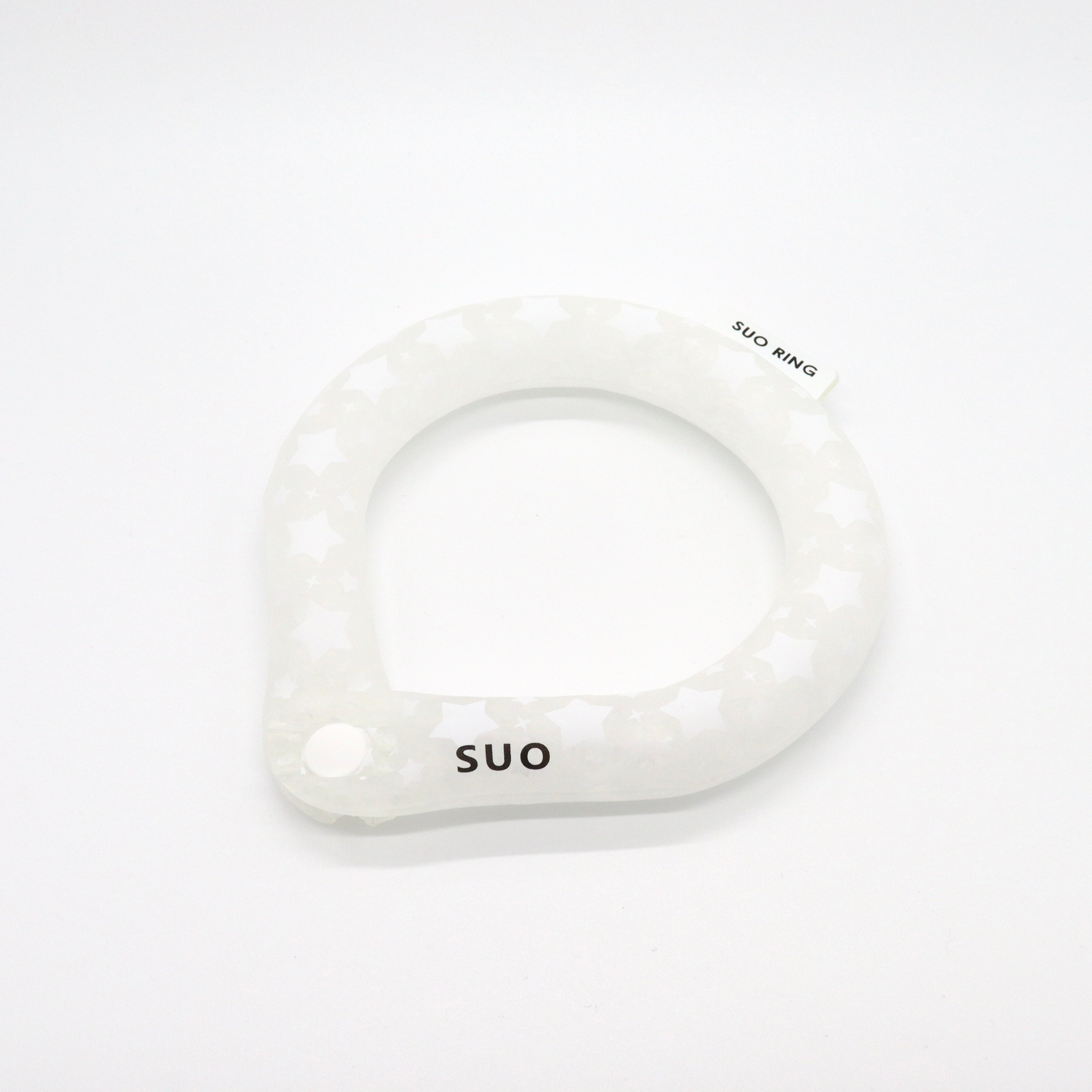 SUO RING 28°ICE for dogs star ボタン付