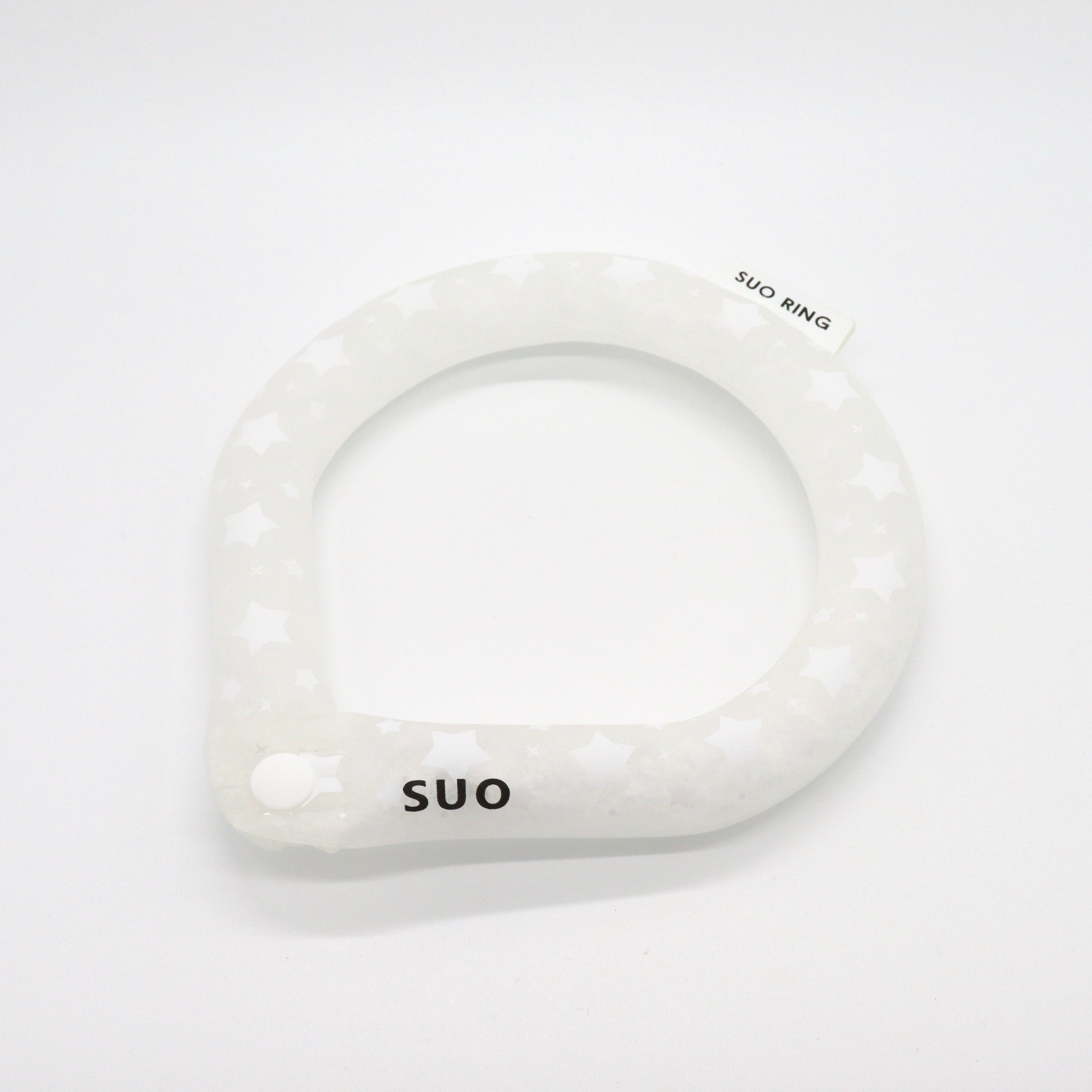 SUO RING 28°ICE for dogs star ボタン付