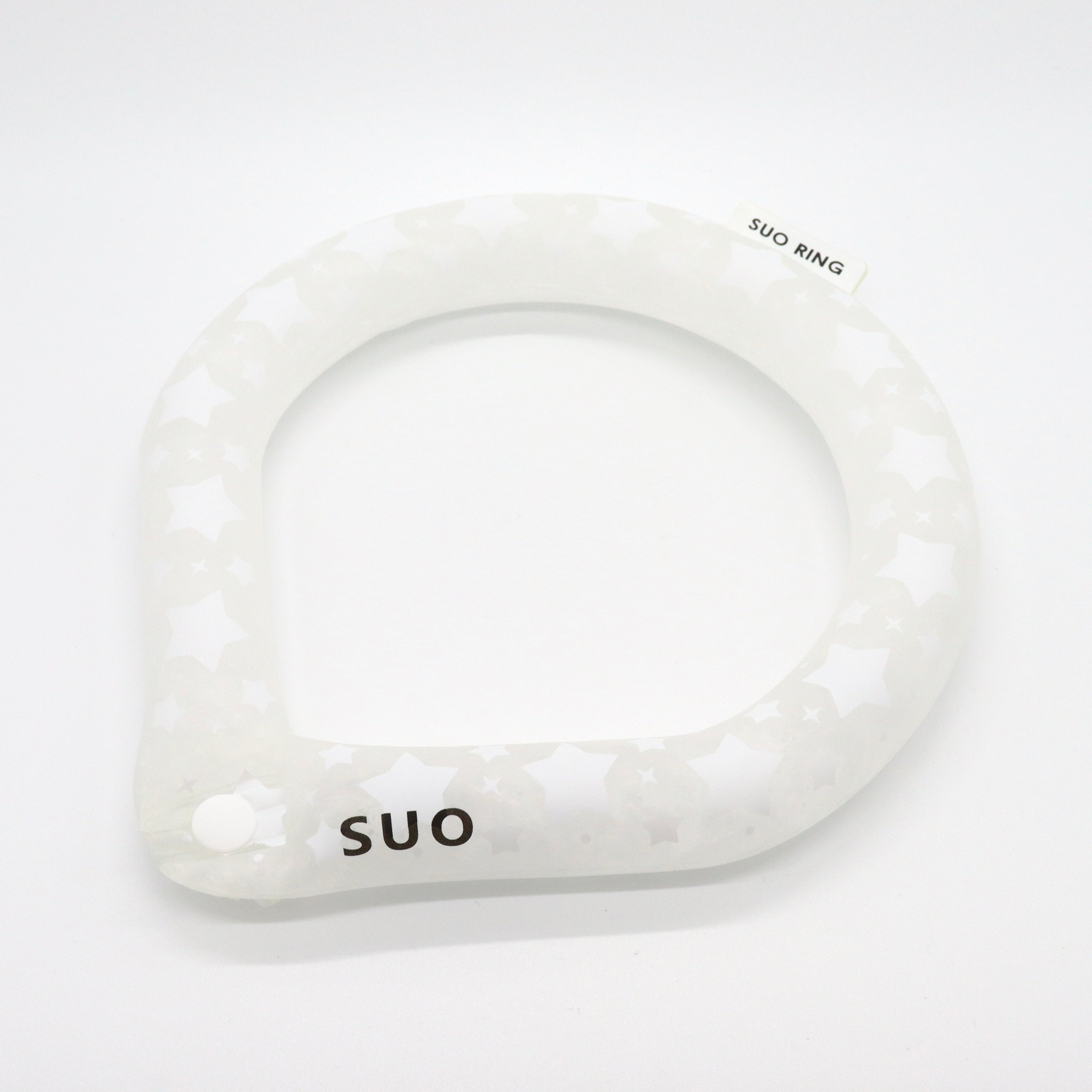 SUO RING 28°ICE for dogs star ボタン付