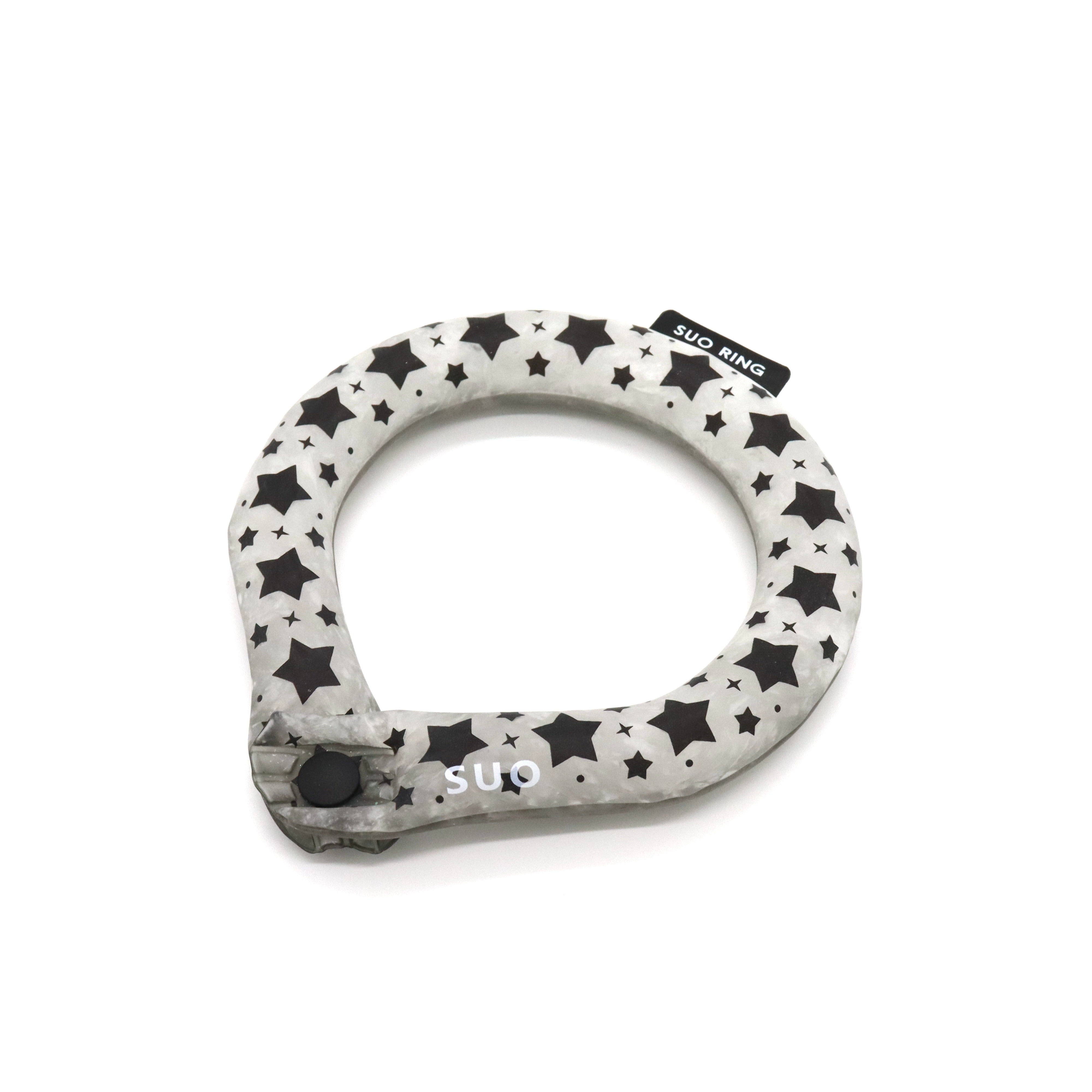 SUO RING 28°ICE for dogs star ボタン付
