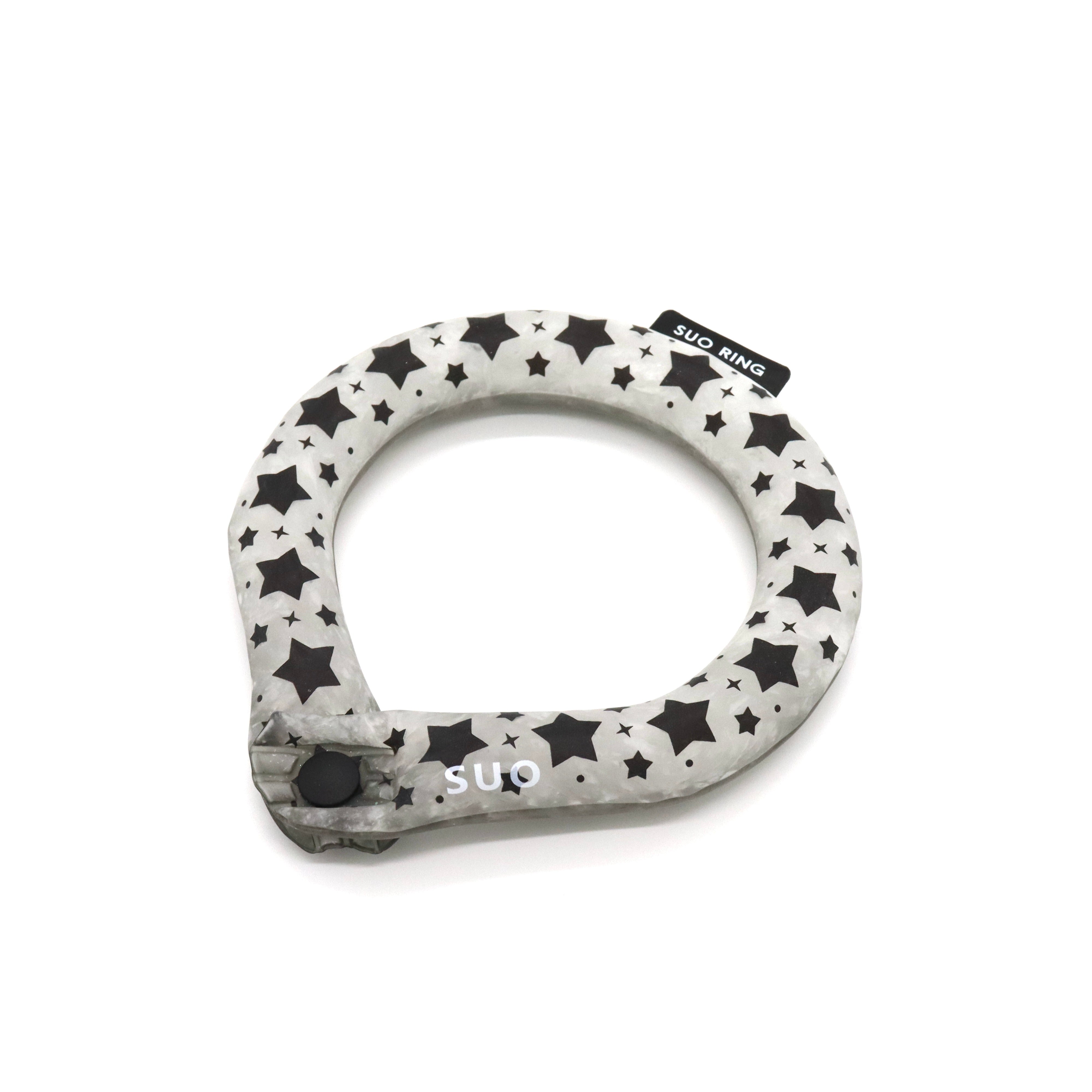 SUO RING for dogs 28°ICE star ボタン付
