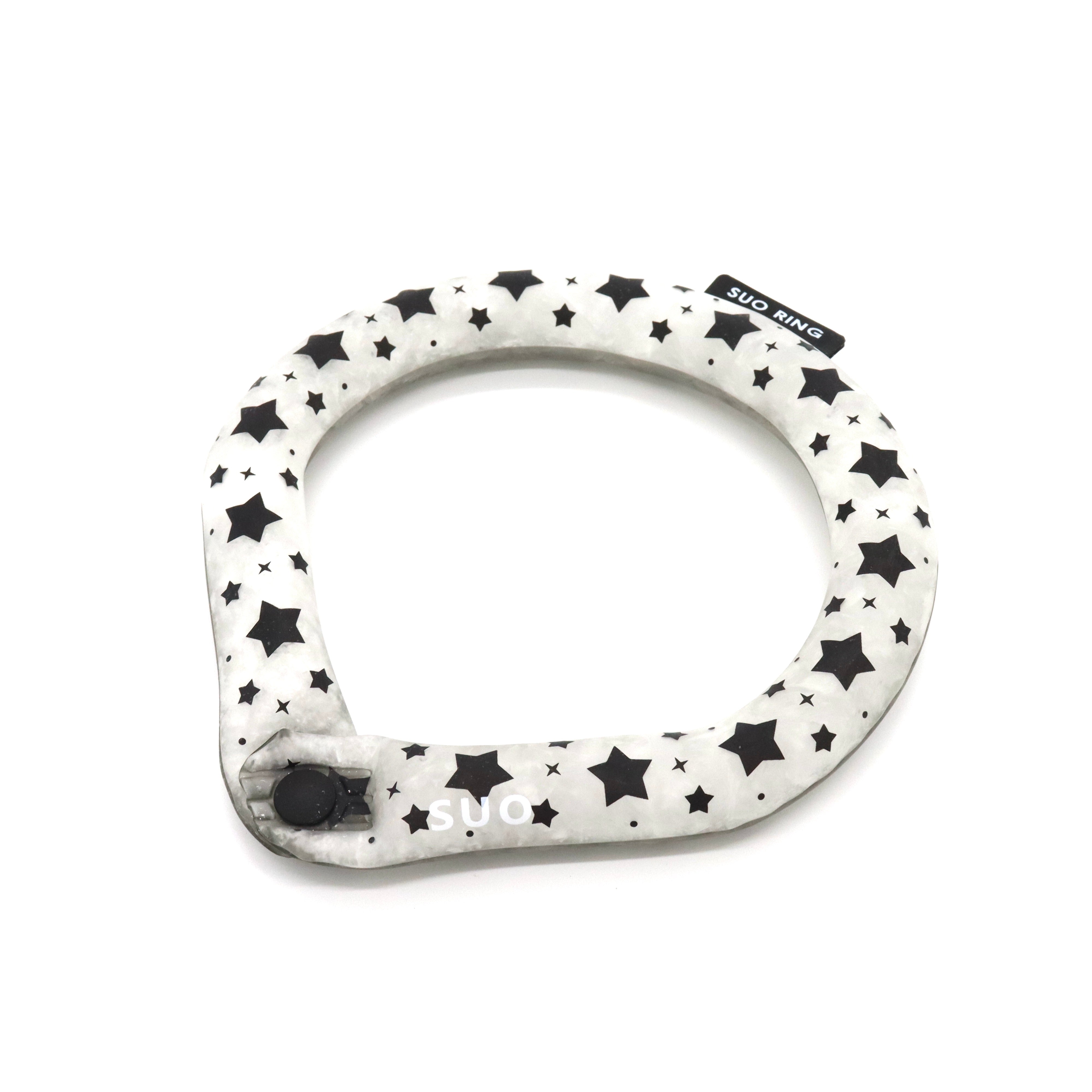 SUO RING 28°ICE for dogs star ボタン付