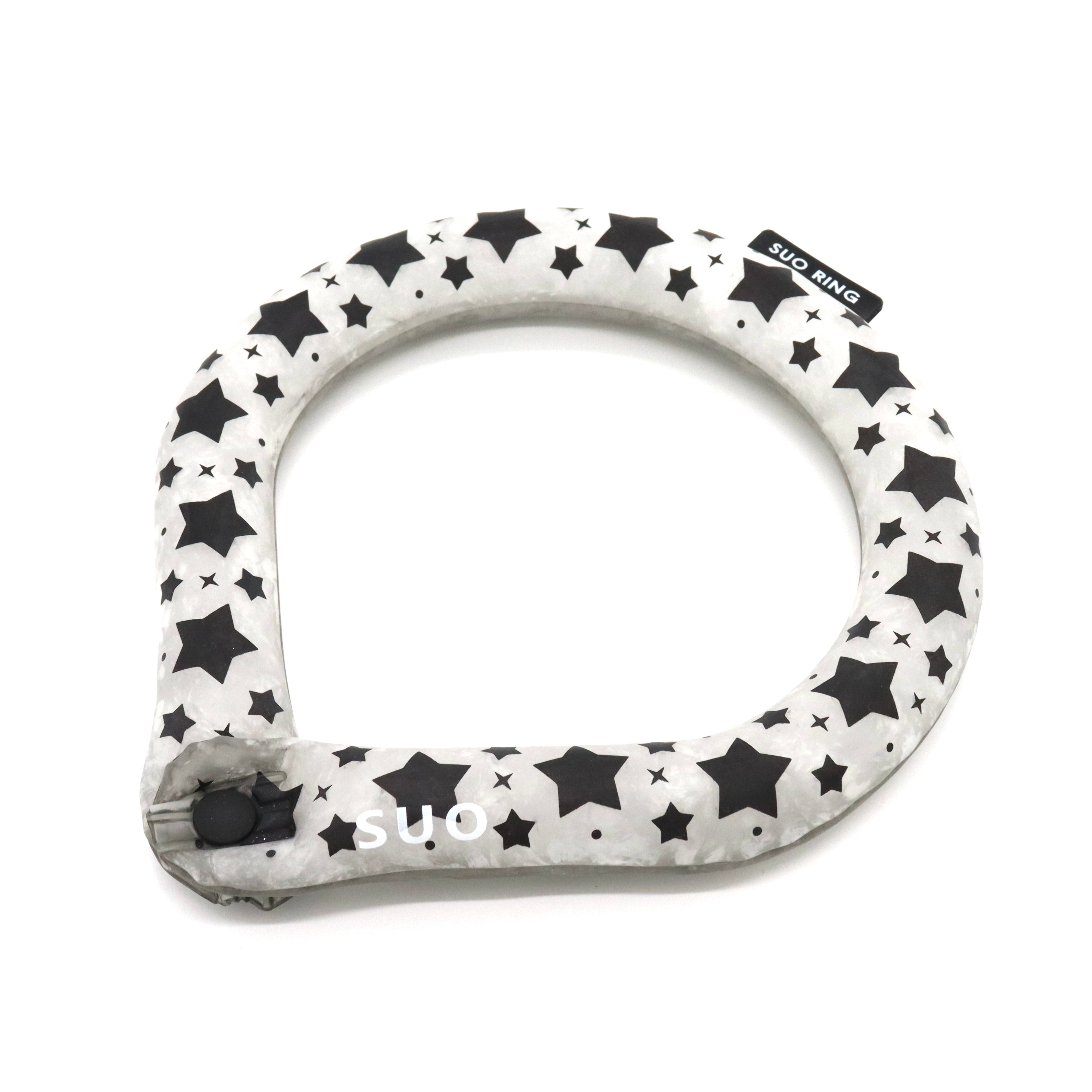 SUO RING 28°ICE for dogs star ボタン付
