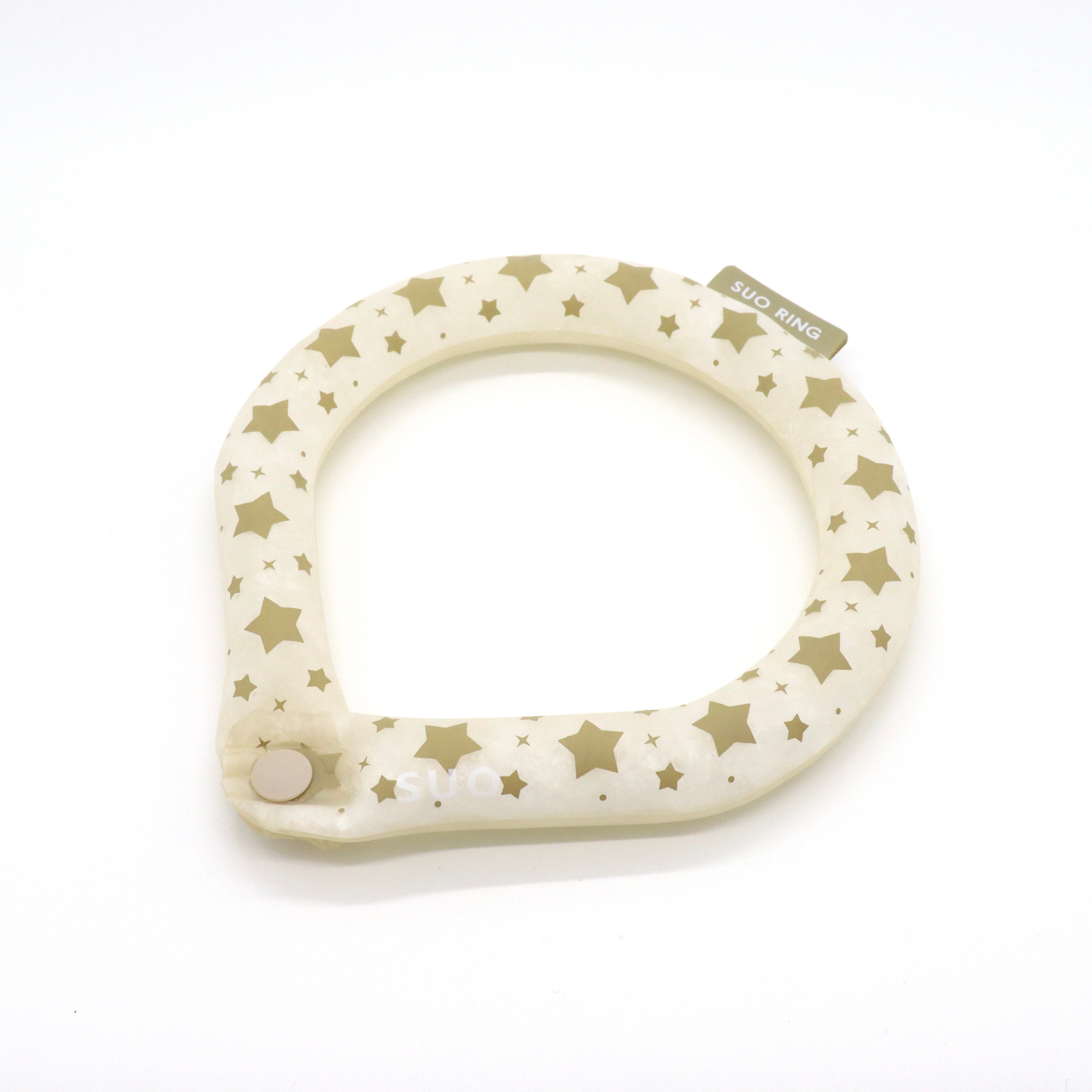 SUO RING 28°ICE for dogs star ボタン付