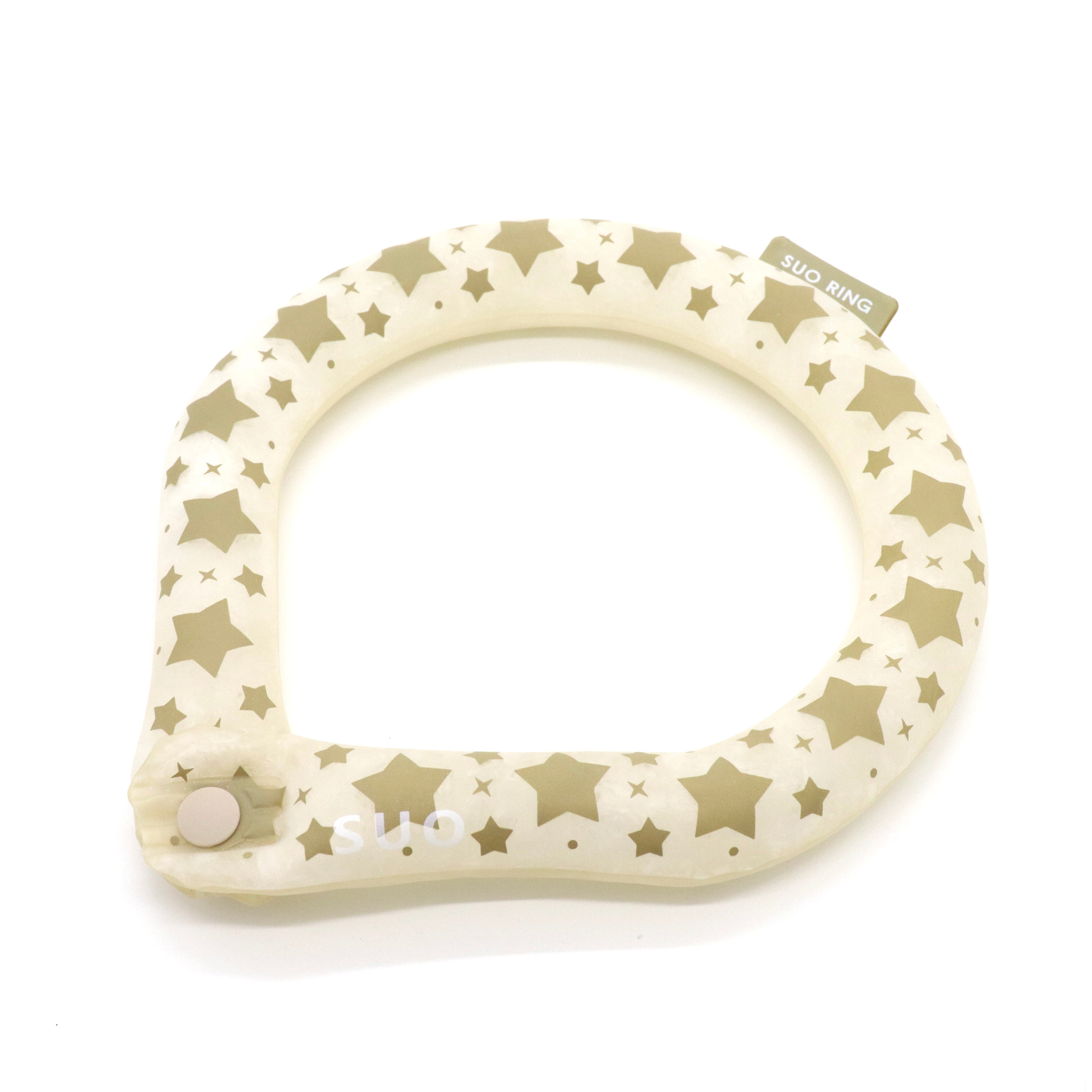 SUO RING 28°ICE for dogs star ボタン付