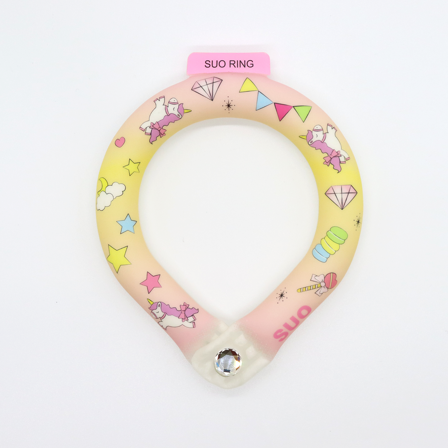 デコレ SUO RING for pets 18°ICE ボタン付