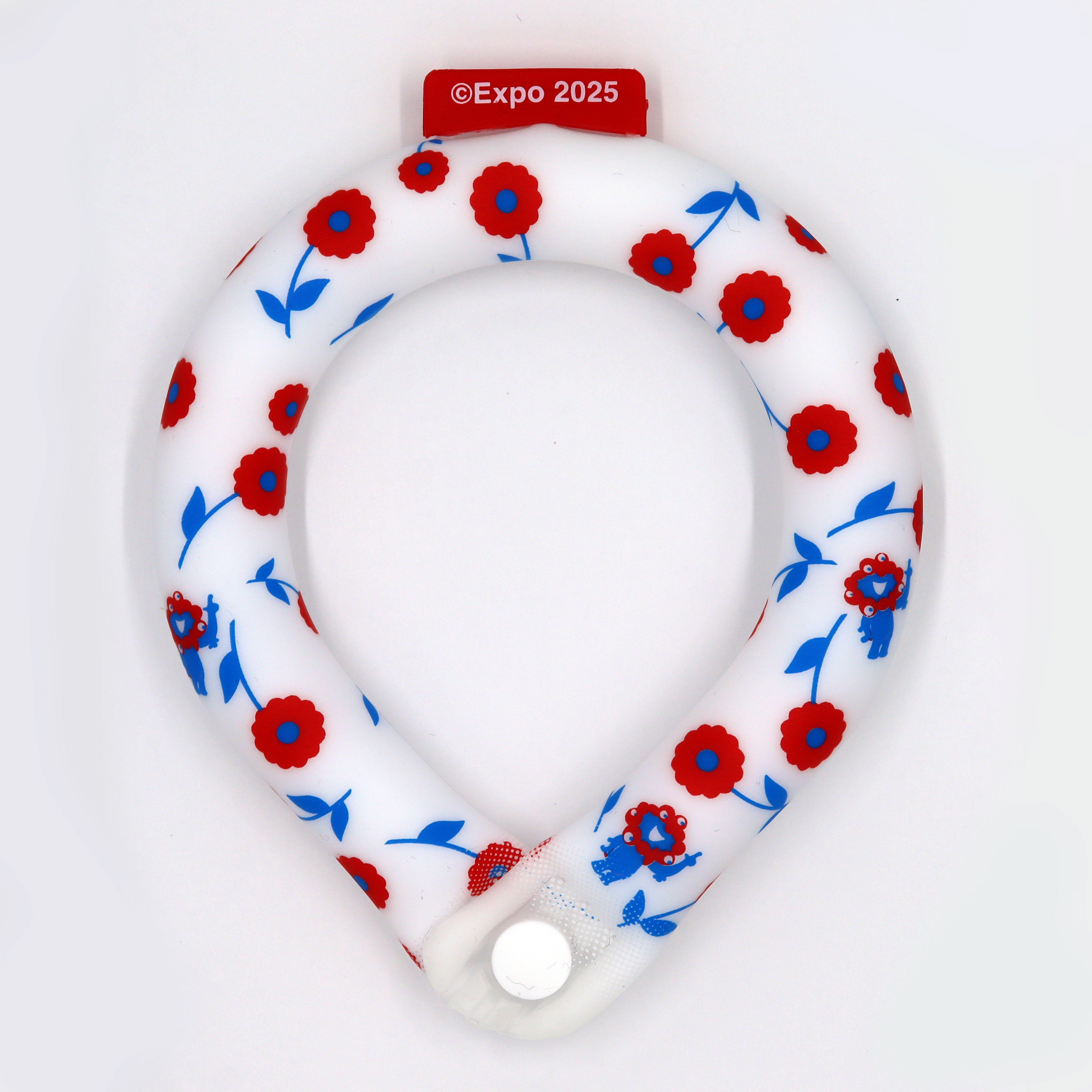 EXPO2025 ミャクミャク SUO RING for dogs 28°ICE ボタン付