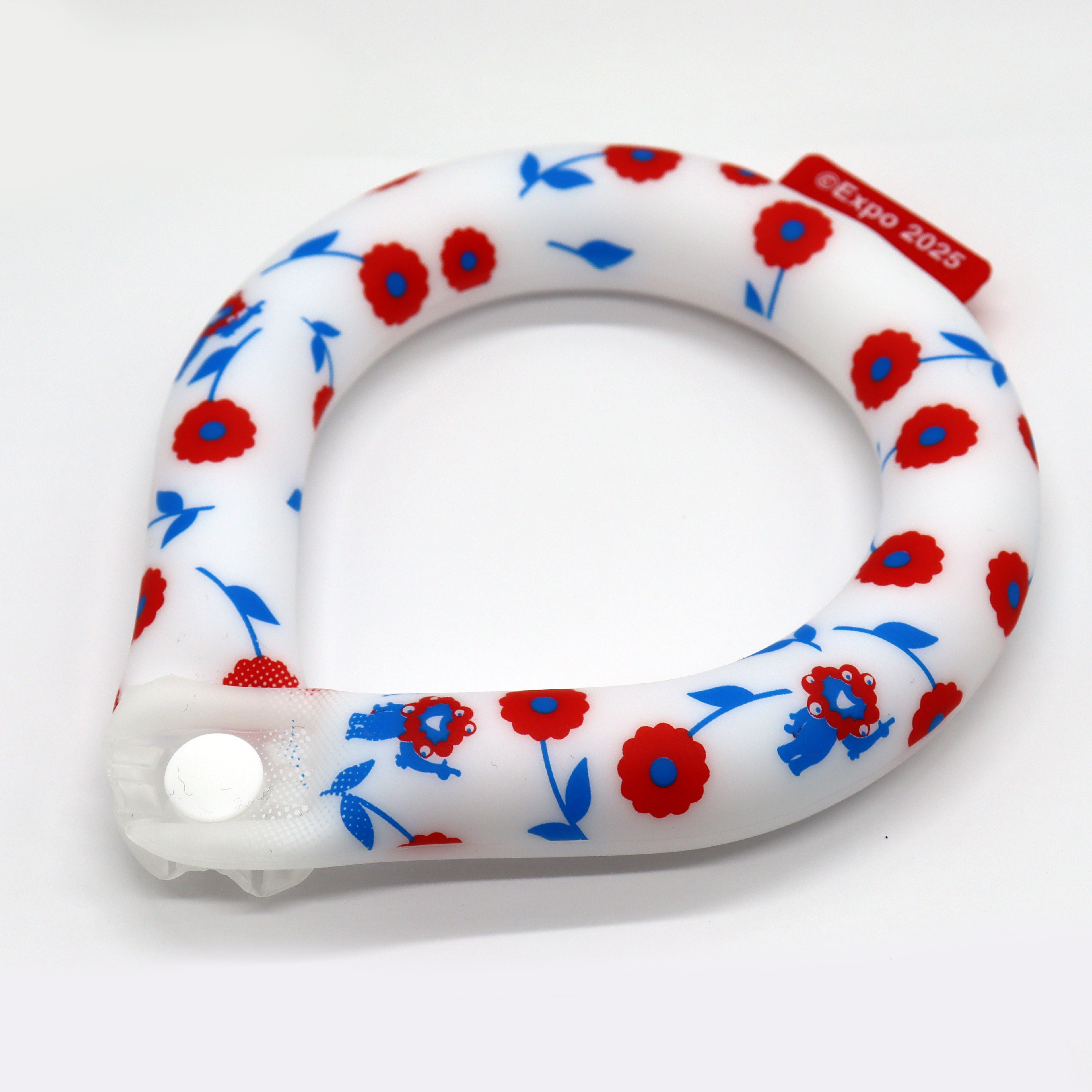 EXPO2025 ミャクミャク SUO RING for dogs 28°ICE ボタン付