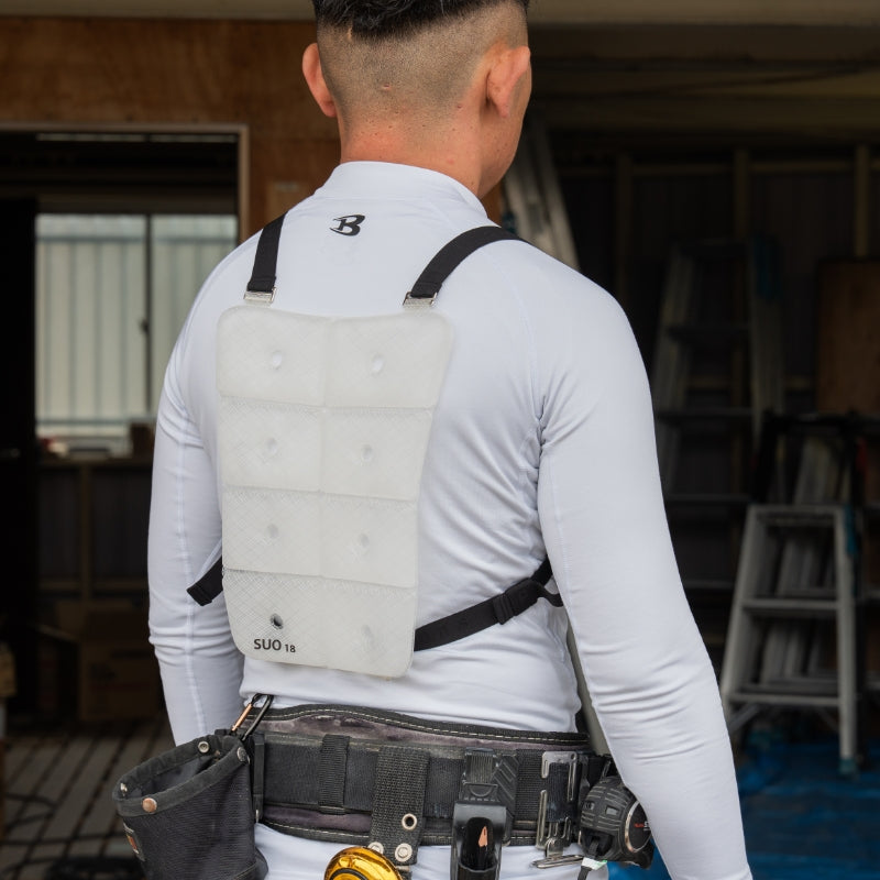 SUO 18°ICE COOL Vest プラス グラデチェック