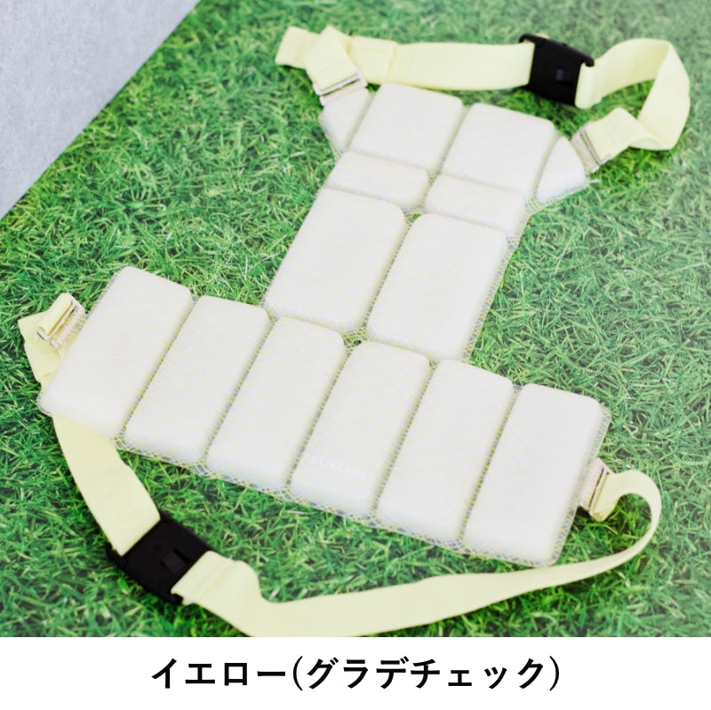 SUO 256 ICE for dogs COOL Vest プラス グラデチェック