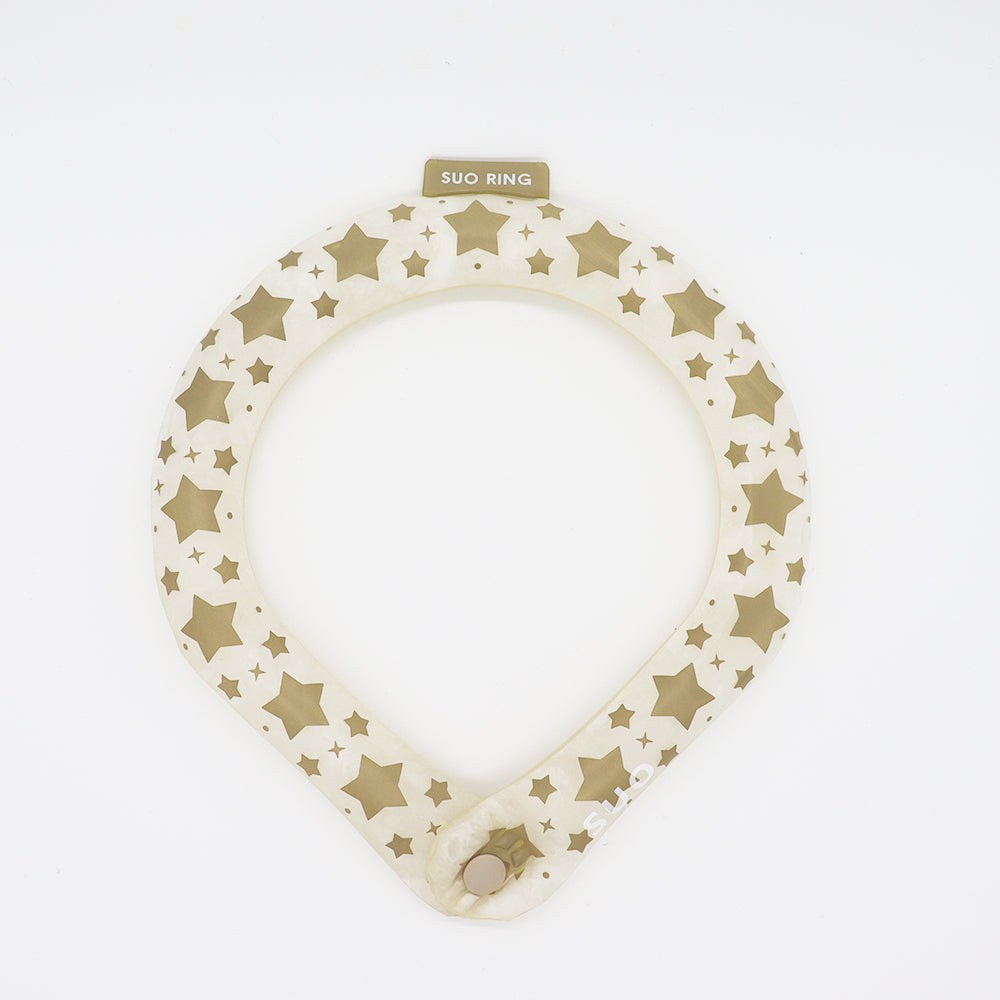 SUO RING 28°ICE star ボタン付