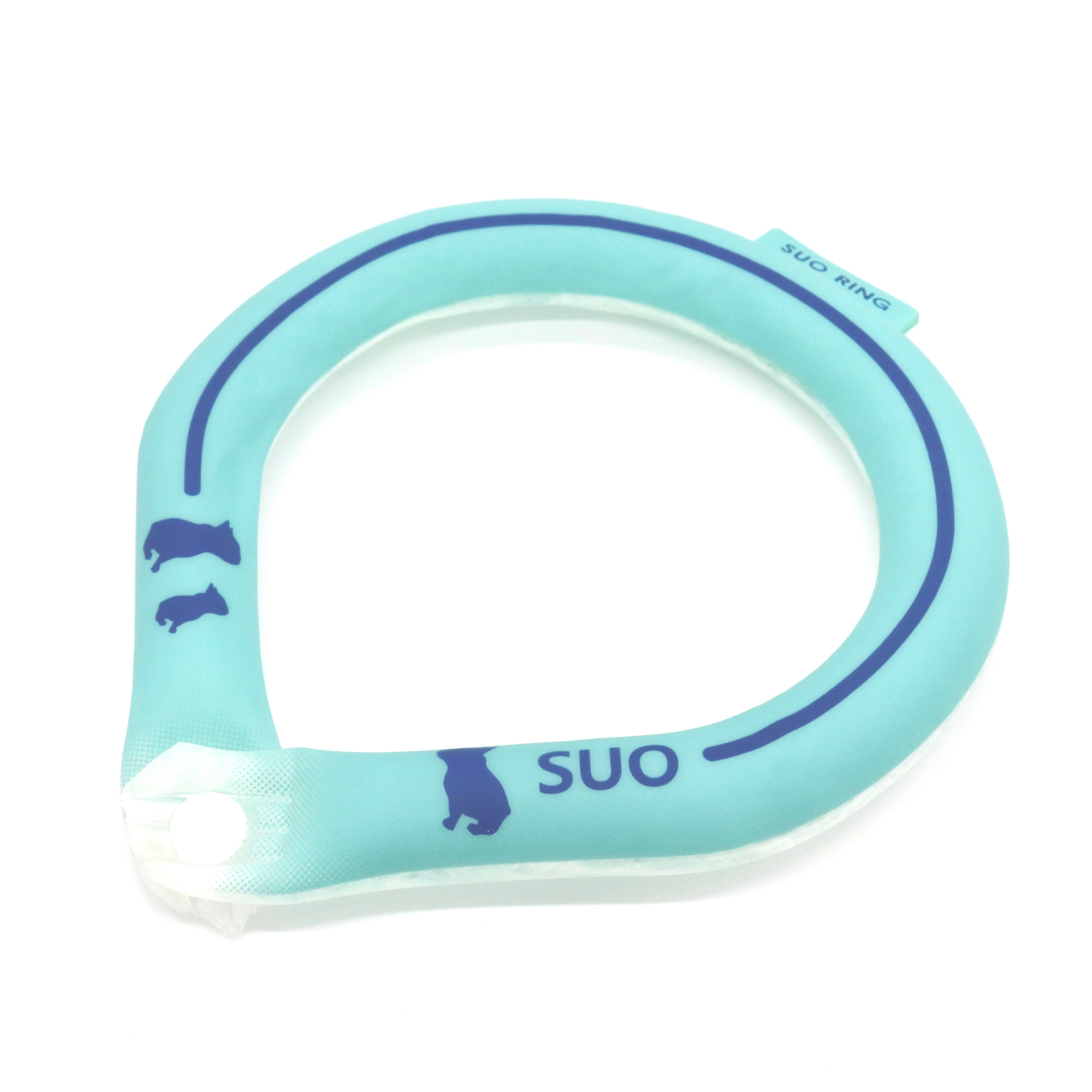 SUO RING for dogs 28°ICE line ボタン付