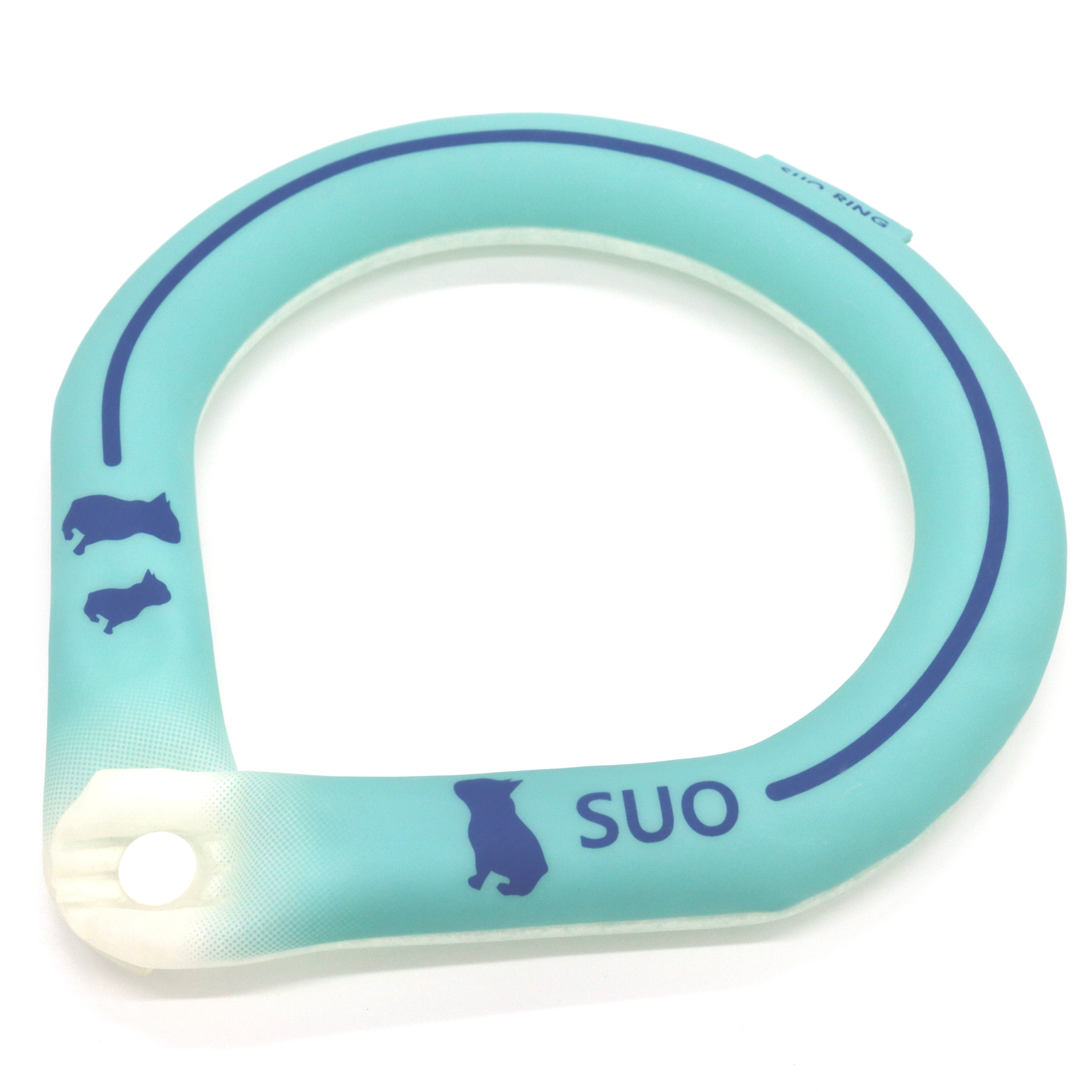 SUO RING for dogs 28°ICE line ボタン付