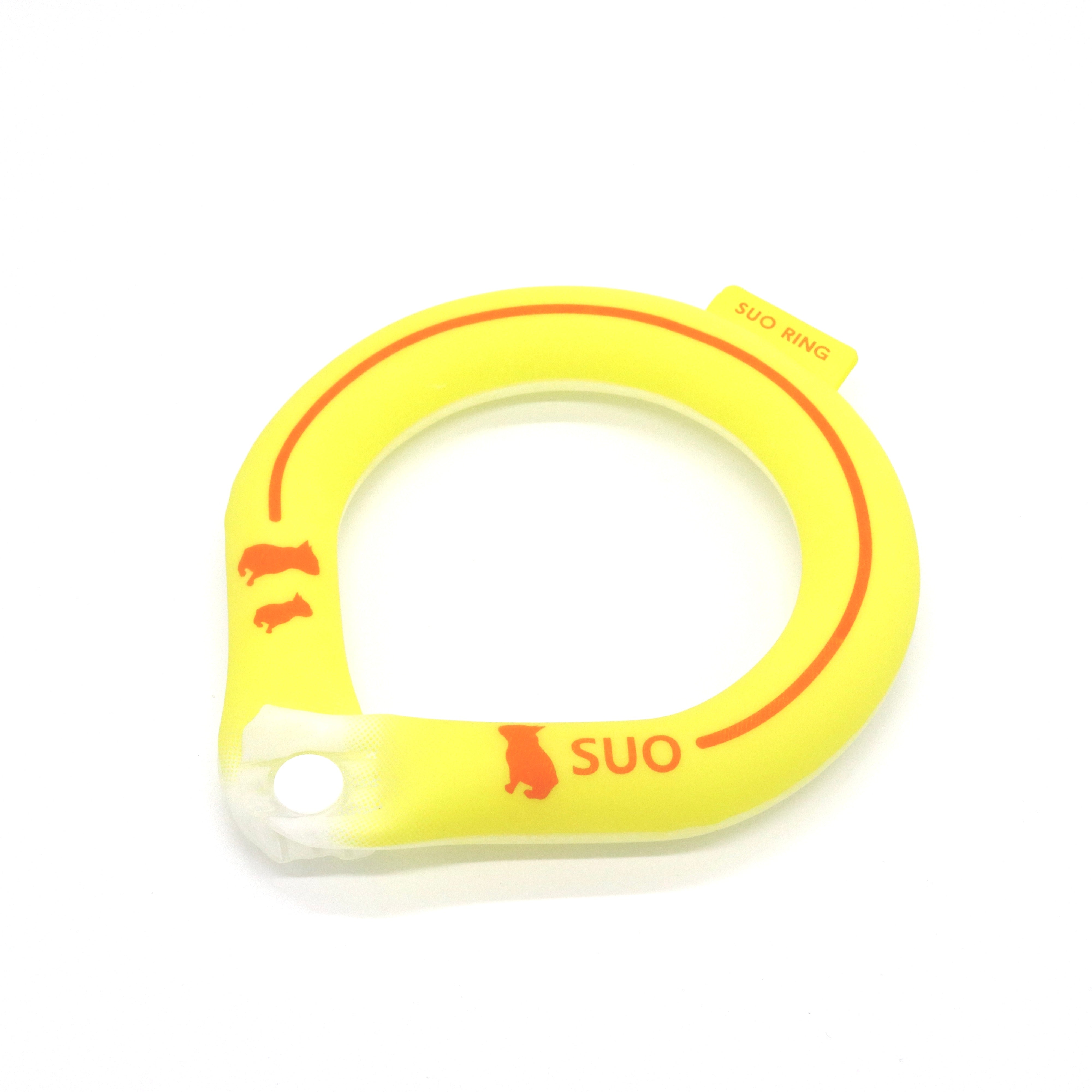 SUO RING for dogs 28°ICE line ボタン付