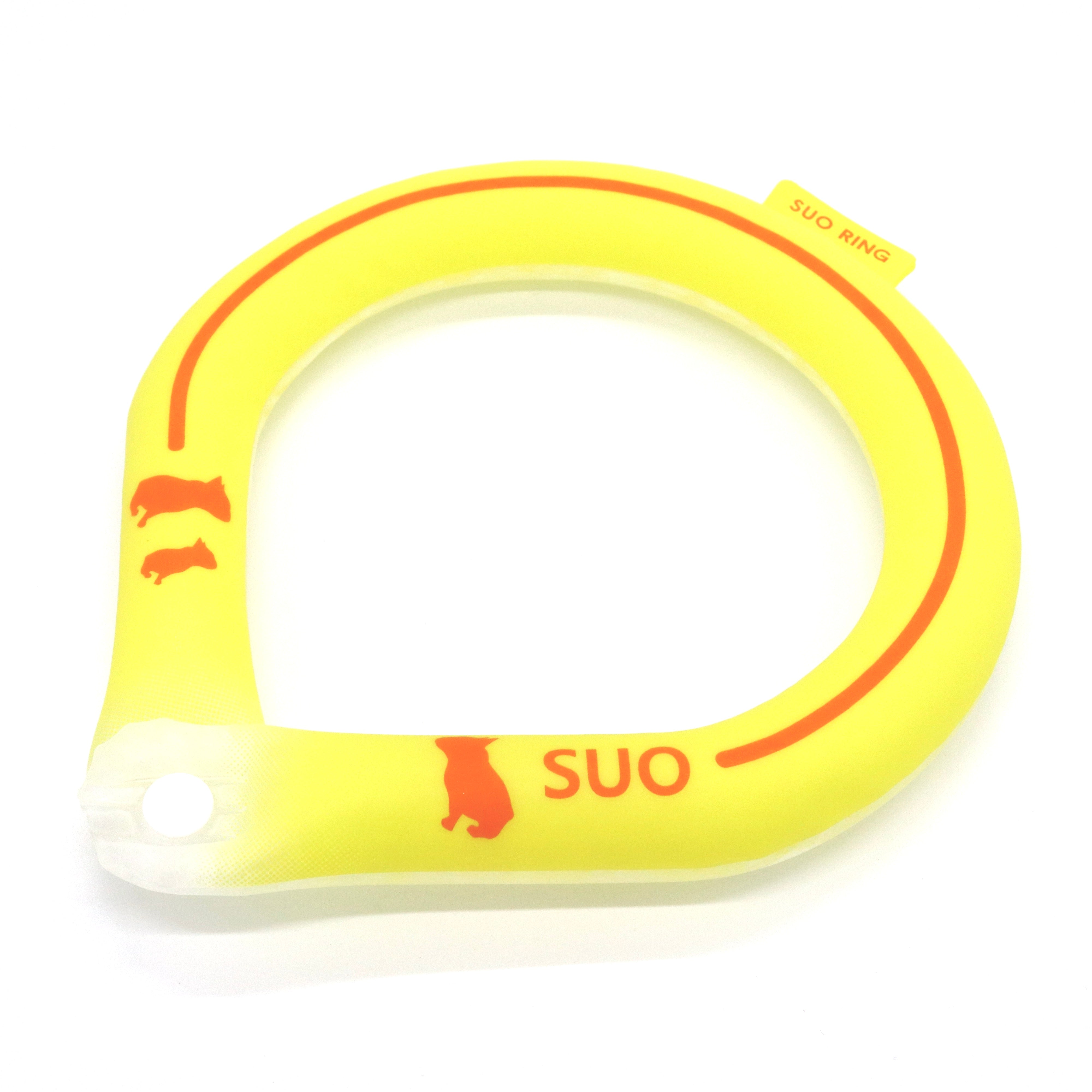 SUO RING for dogs 28°ICE line ボタン付