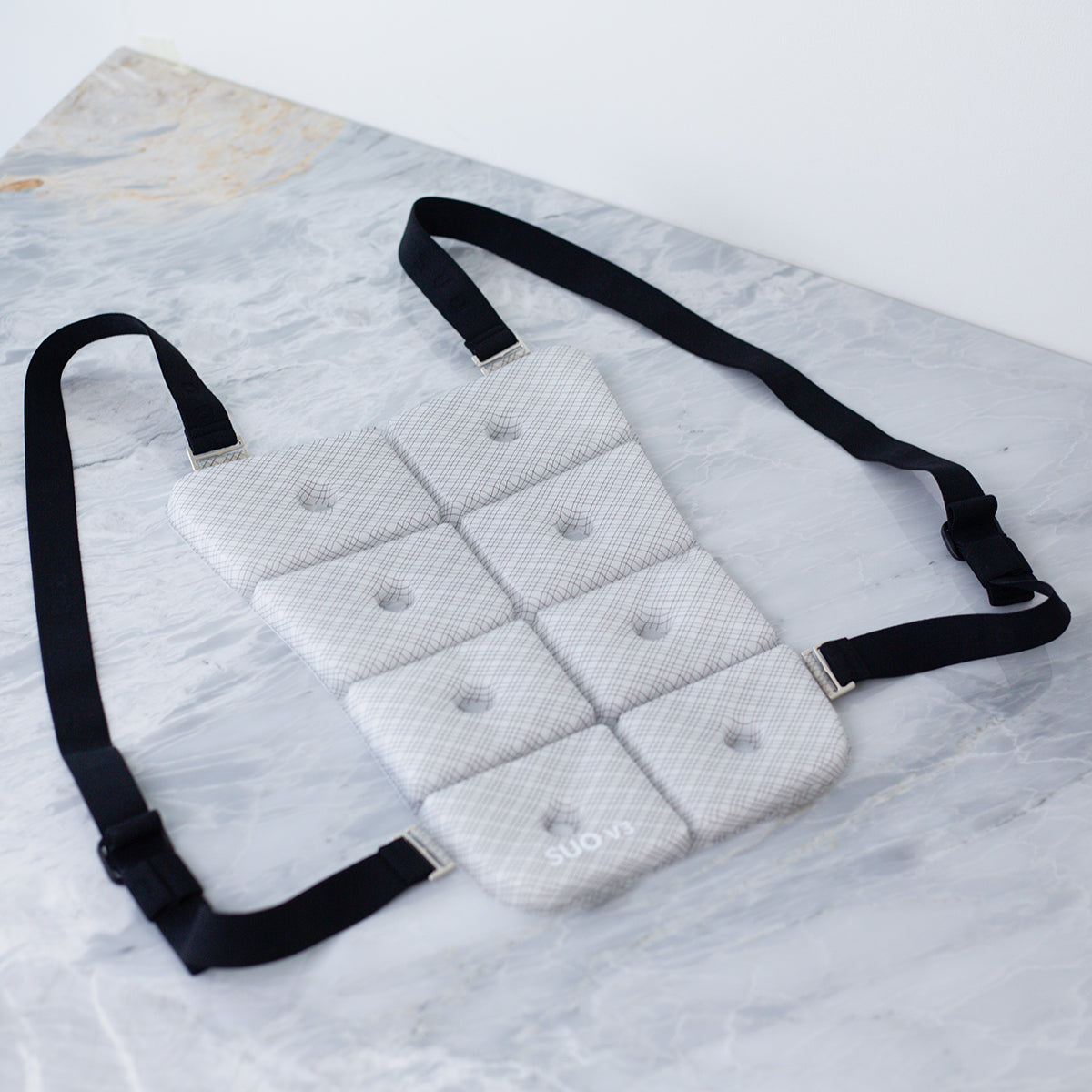 SUO V3 COOL Vest プラス グラデチェック ブラック