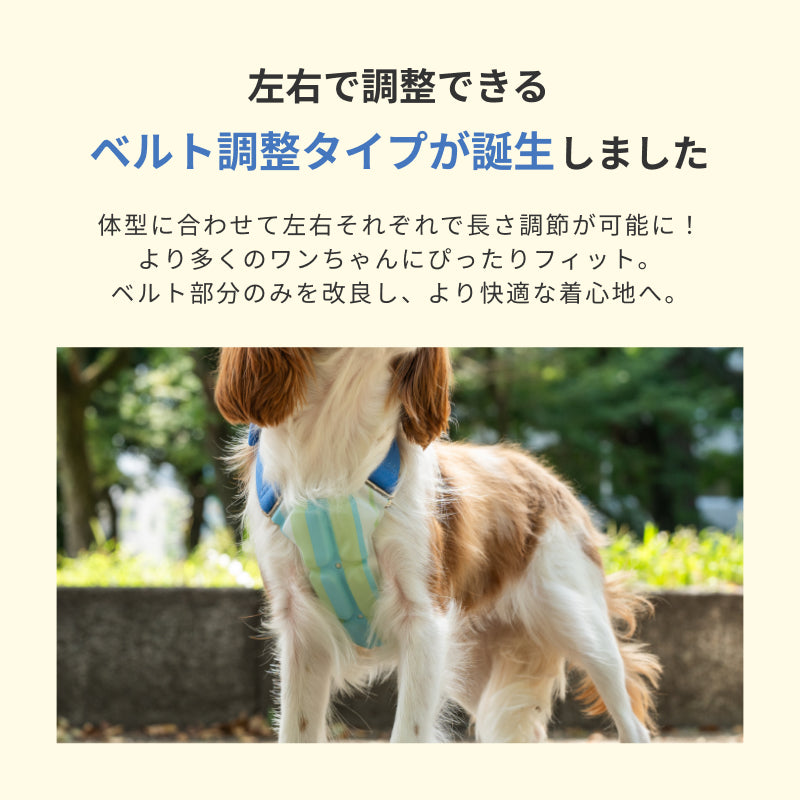 SUO 256 ICE for dogs COOL Vest プラス　グラデチェック